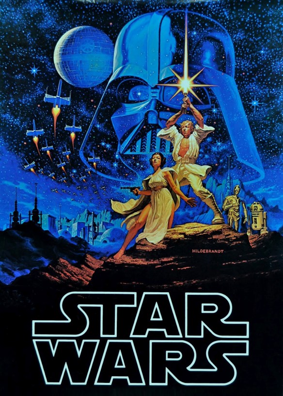 Star Wars - A New Hope (1977) Factors Commercial Poster by  Hildebrandt