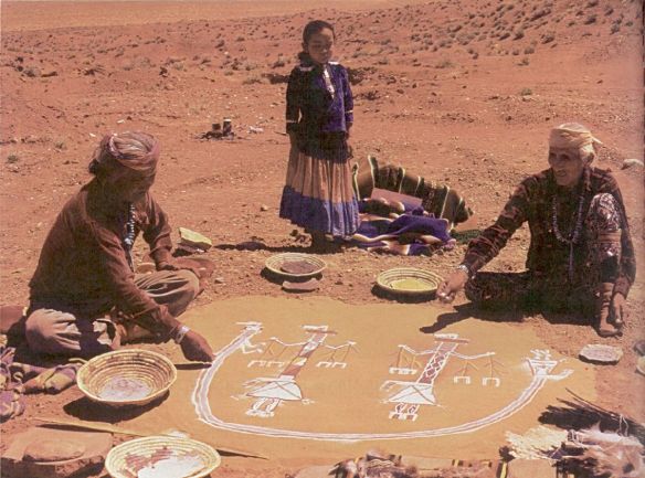 navajo sand painting